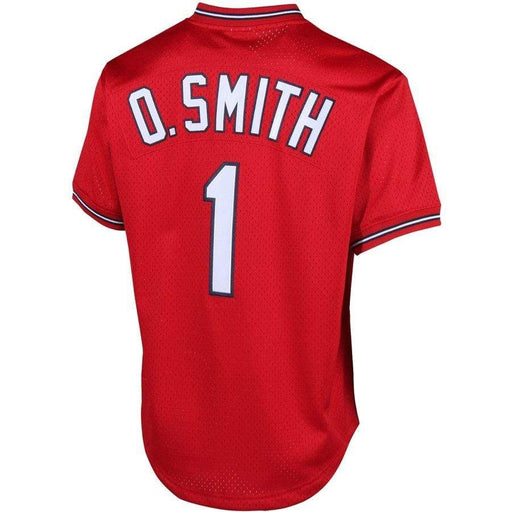 Men's David Ortiz Boston Red Sox Mitchell & Ness Red Cooperstown Mesh