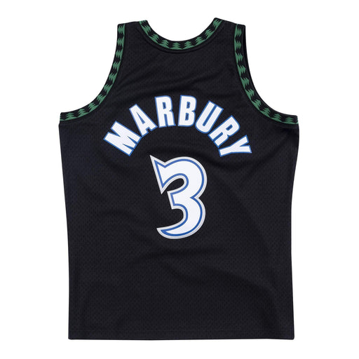 Kevin Garnett Minnesota Timberwolves Mitchell & Ness 1995-96 Hardwood Classics Swingman Jersey - Blue