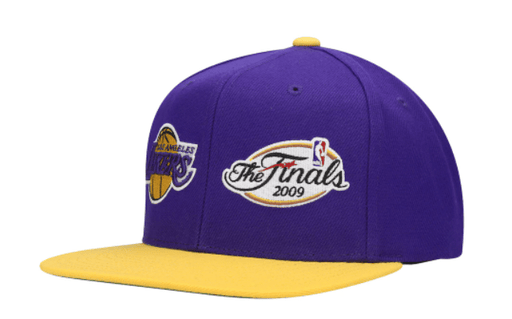 Men's Los Angeles Lakers Mitchell & Ness Cream Sail Two-Tone