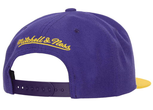 Men's Los Angeles Lakers Mitchell & Ness Cream Sail Two-Tone