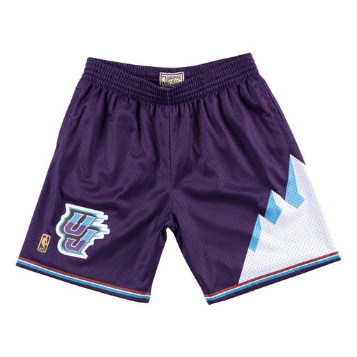 Mitchell & Ness Men NBA Toronto Raptors Doodle Swingman Short White  PFSW1267TRA98PW (HotelomegaShops)