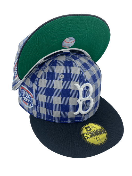 Brooklyn Dodgers Custom New Era Cap Blue SP – JustFitteds