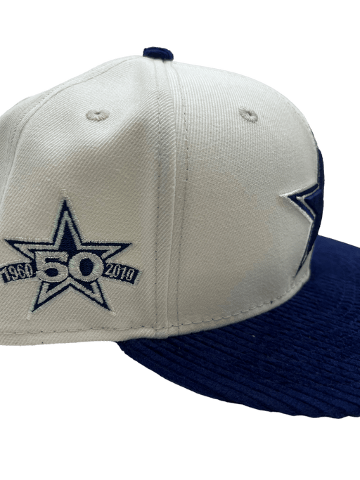 Texas Rangers New Era Custom Corduroy Brim Cream 59FIFTY Fitted Hat, 7 3/8 / Cream