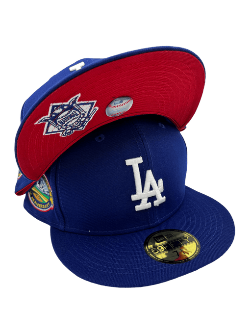 New Era LA Dodgers 59Fifty Fitted Cap Blue - Burned Sports