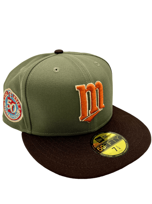 Men's Minnesota Wild New Era Green Team Color 59FIFTY Fitted Hat