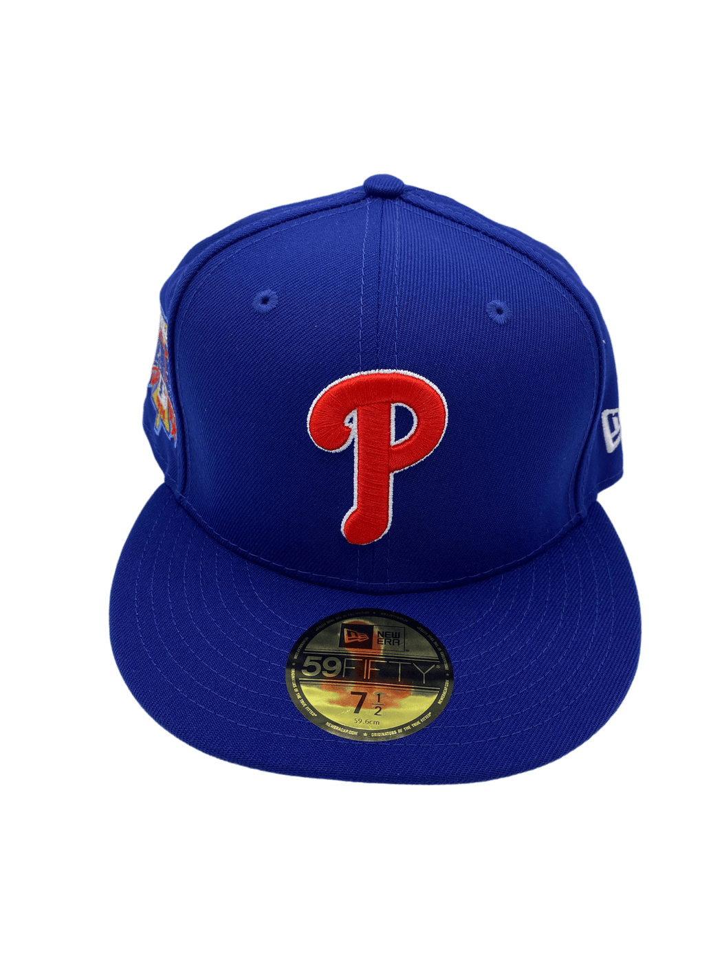Philadelphia Phillies New Era Carolina Blue Sweatband Custom Side Patc ...
