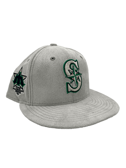 Seattle Baseball Hat Navy Teal New Era 59FIFTY Fitted Navy | Teal / Metallic Silver | Green Forest | White | Scarlet | Navy / 7