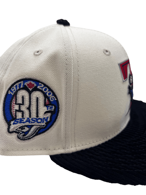 Boston Red Sox New Era Custom Corduroy Brim Cream 59FIFTY Fitted Hat, 7 3/4 / Cream