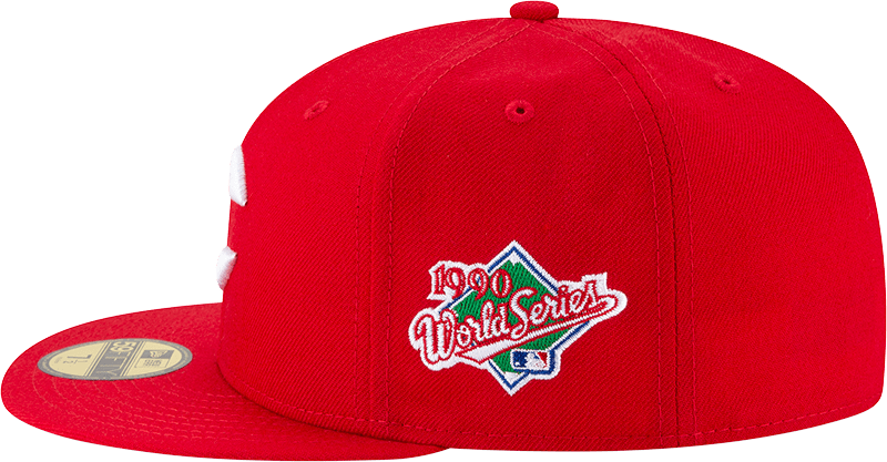 red world series fitted hat