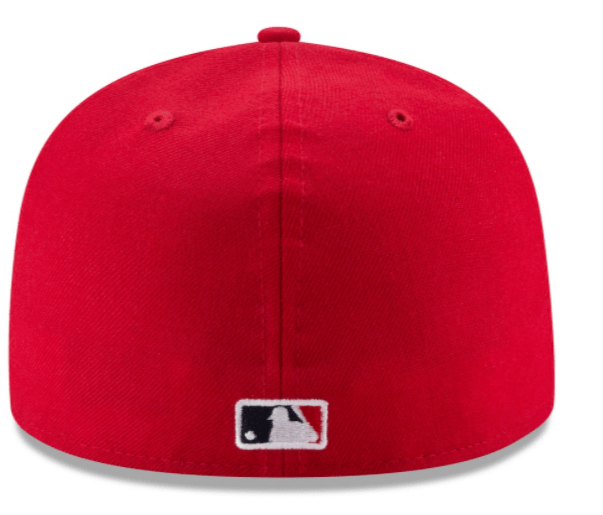 red new era hats