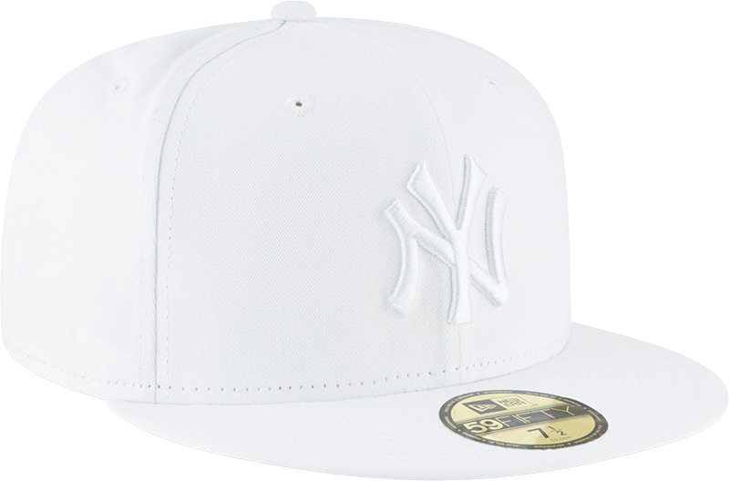 new era hat white