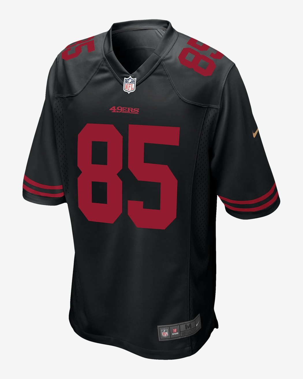 black 49ers kittle jersey