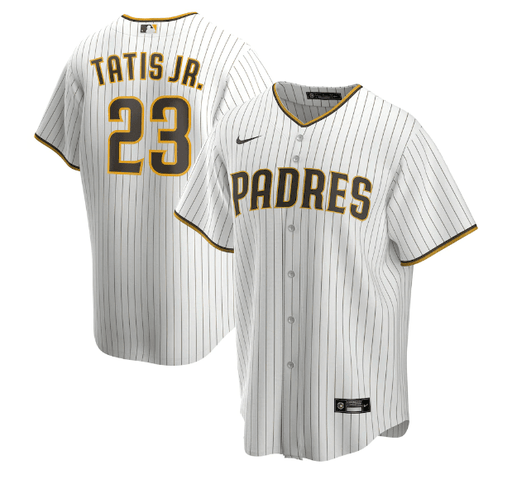 Fernando Tatis Jr. San Diego Padres Big & Tall Replica Player Jersey - Brown