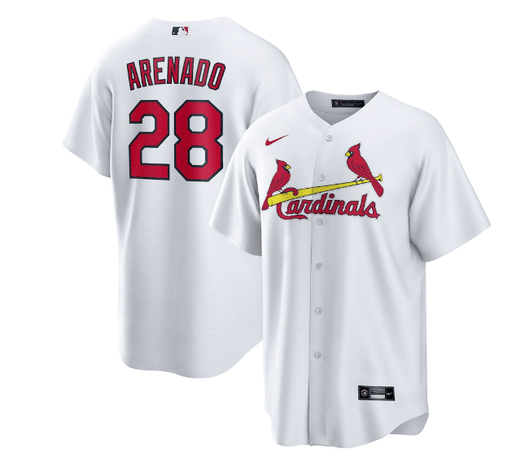 Cleveland Indians Nike White Home Custom MLB Replica Jersey