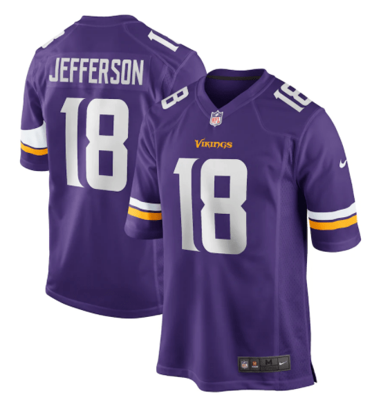 Justin Jefferson Minnesota Vikings Nike Youth Inverted Team Game Jersey -  Gold