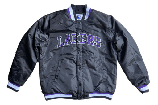 lakers jacket blue