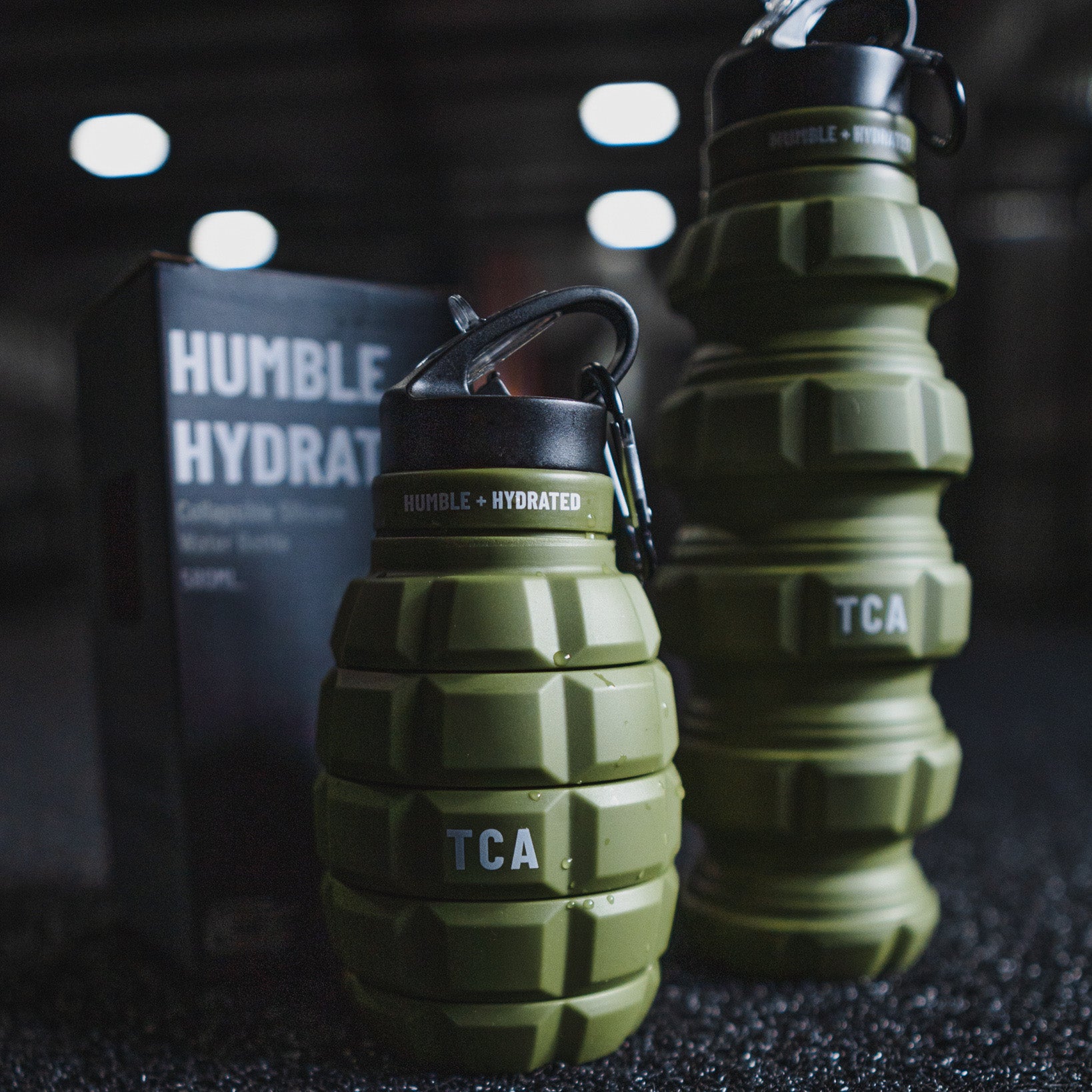 This Silicone Water Bottle Looks Like a Hand Grenade