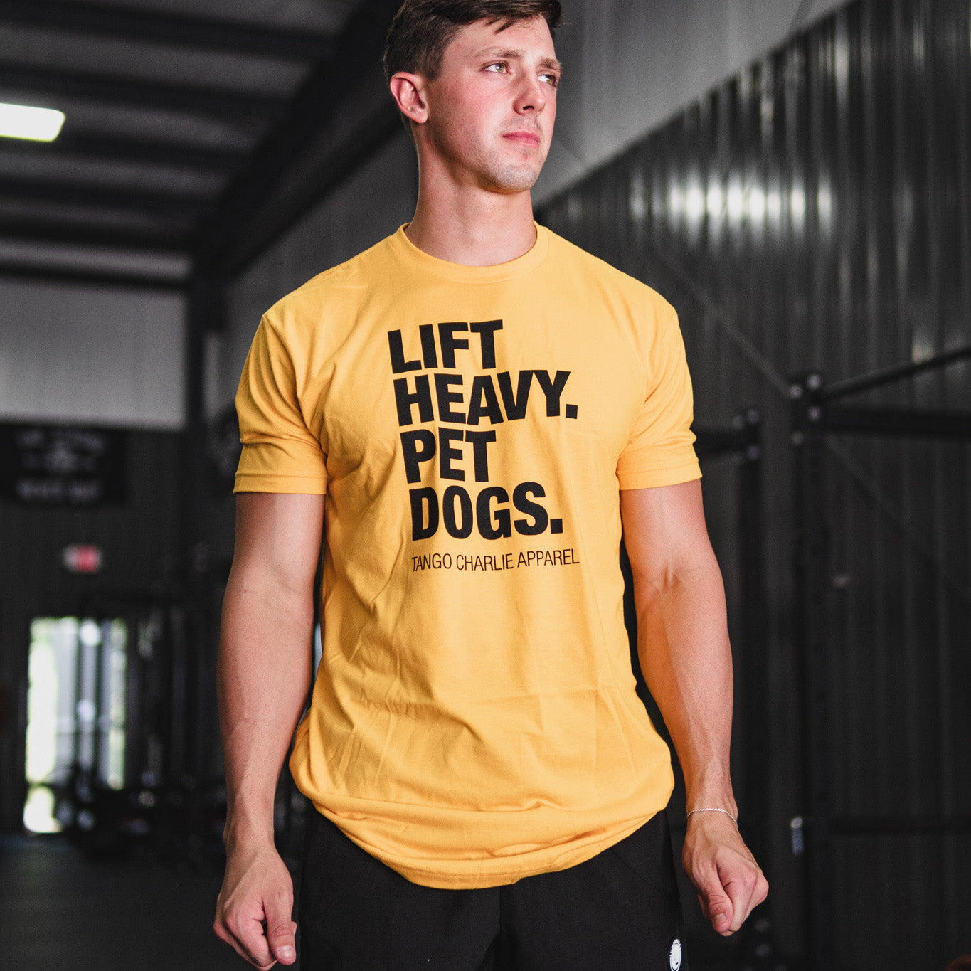 Image of Lift Heavy Pet Dogs Tee