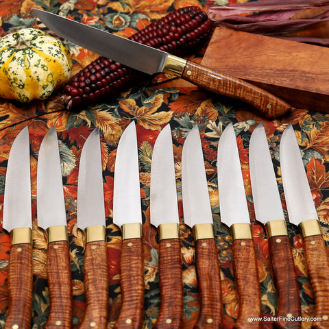 Steak Knives part of large order for NYC fine dining restaurant The Grill-NY by Salter Fine Cutlery