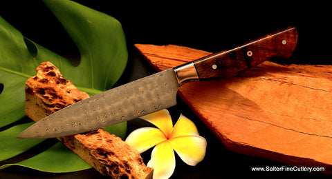 Charybdis series full tang utility knife with six-inch blade from Salter Fine Cutlery of Hawaii