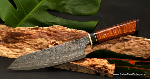 New VillageForge design series bunka by Salter Fine Cutlery luxury chef knives