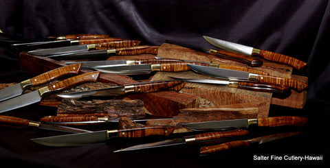 Custom Imprinted Wood Handle Jumbo Steak Knife