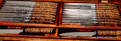 20-piece steak knife set by Salter Fine Cutlery