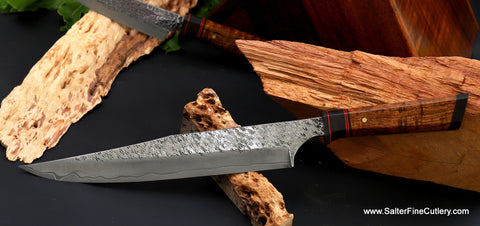 Handmade VillageForge Carving knife exclusively from Salter Fine Cutlery