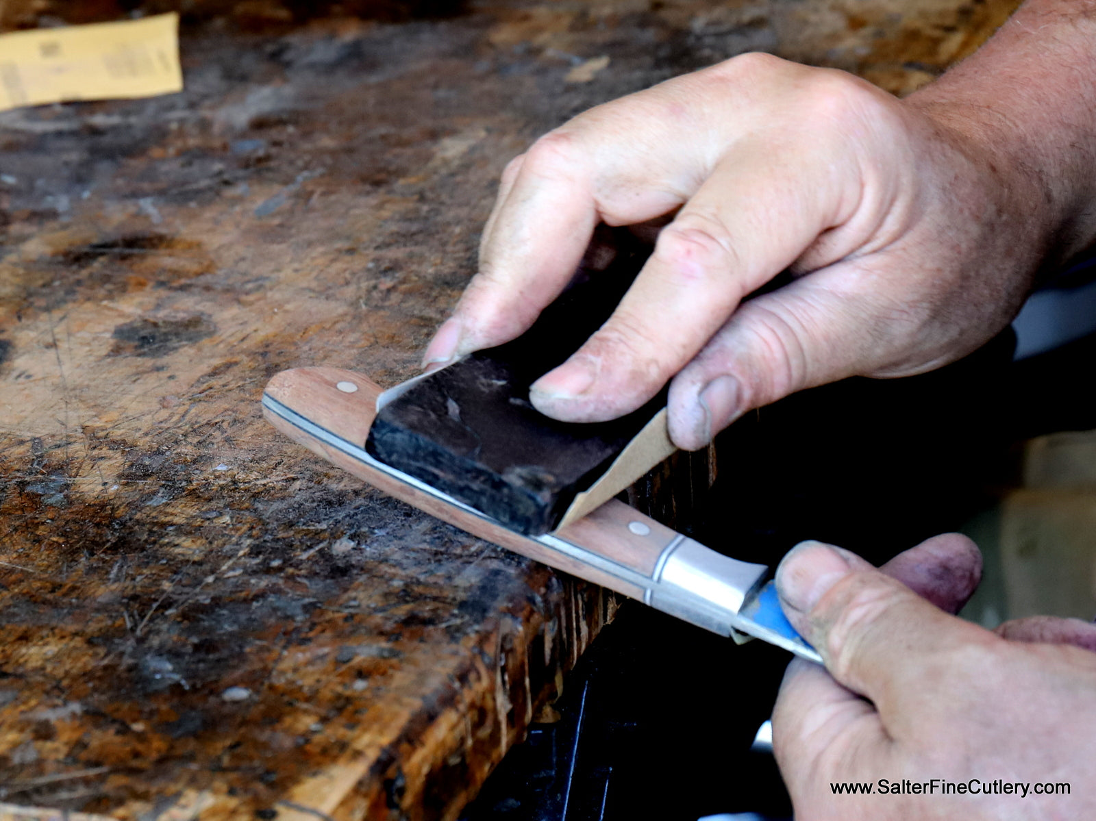 Every knife individually made by hand in Hawaii by Gregg Salter of SalterFineCutlery