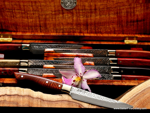 Hand Forged 4 Pcs Set Standard™ Steak Knives – The Standard Meat Club