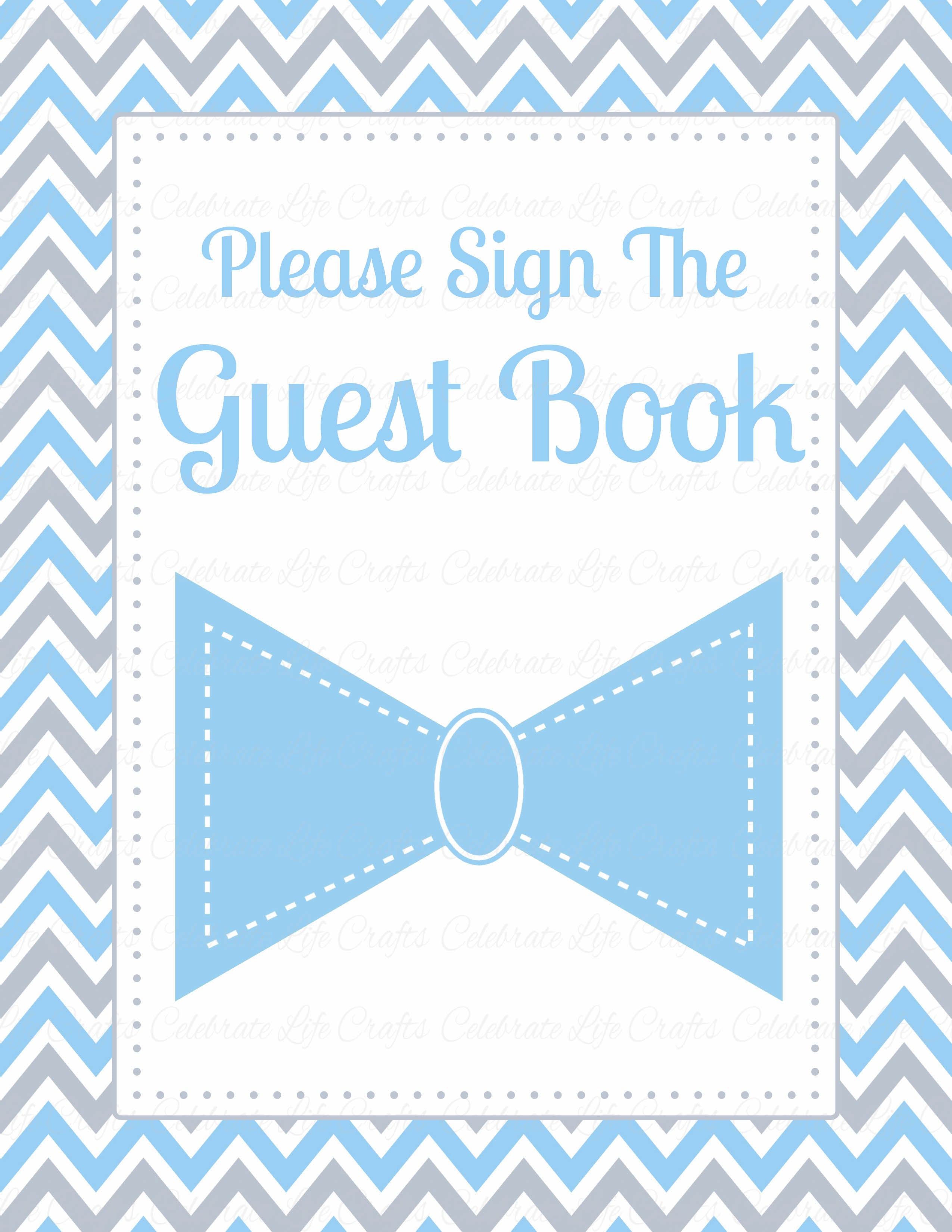 Baby Shower Guest List Set Little Man Baby Shower Theme For