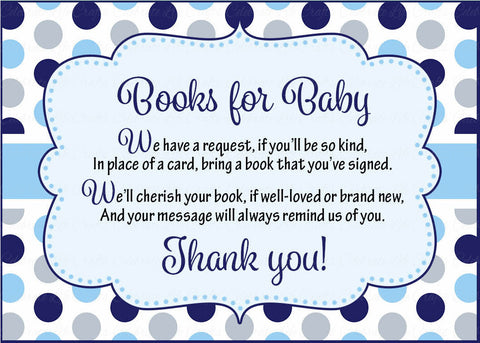 Books For Baby Invitation Inserts For Baby Shower Whale Baby