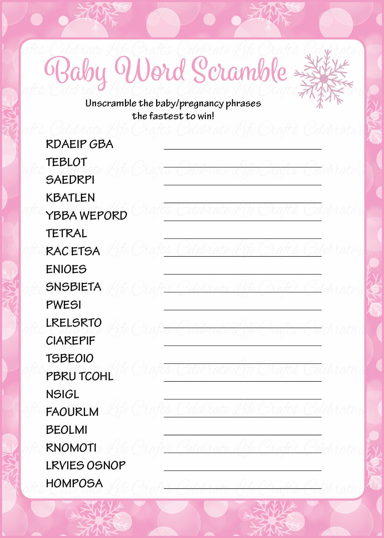 word-scramble-baby-shower-game-winter-baby-shower-theme-for-baby-girl