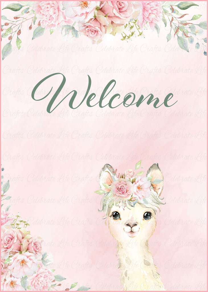 Peach Floral Baby Shower Sign Bundle Printable, Easter Baby Shower Sig -  PlumPolkaDot