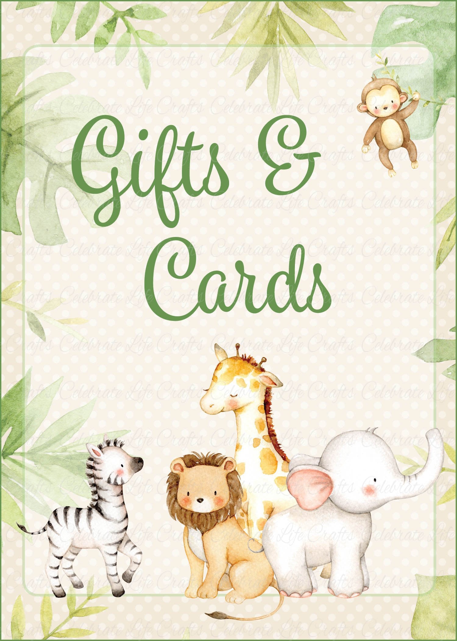 gifts-cards-sign-for-baby-shower-safari-baby-shower-theme-for-baby