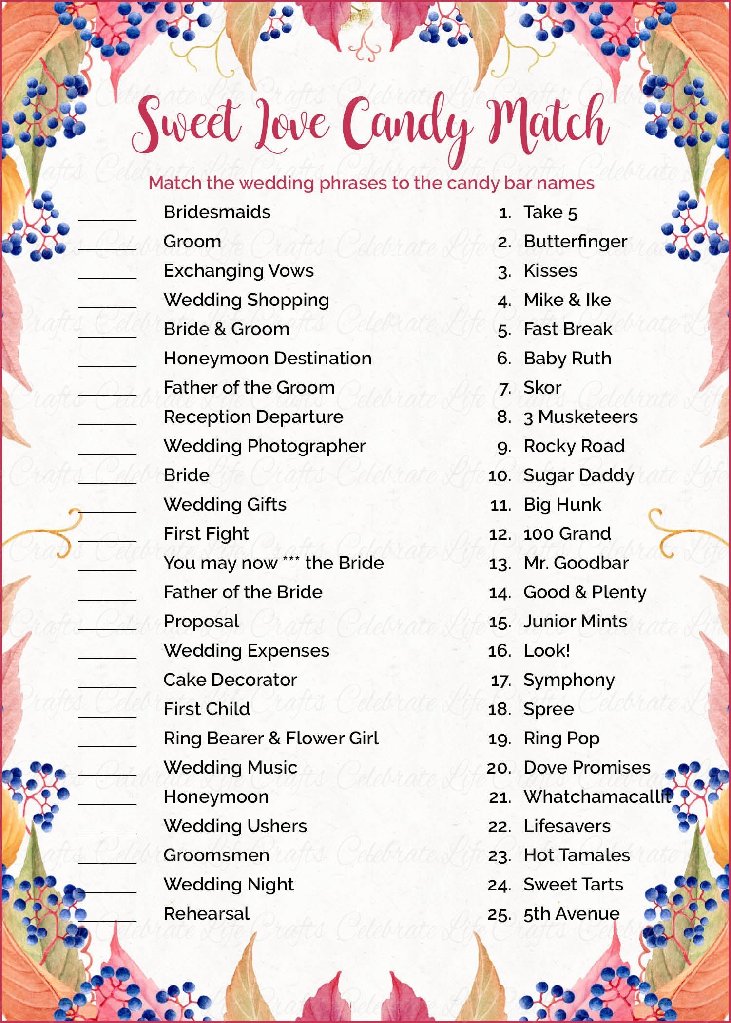 Bridal Shower Games With Answers Best Games Walkthrough 3070