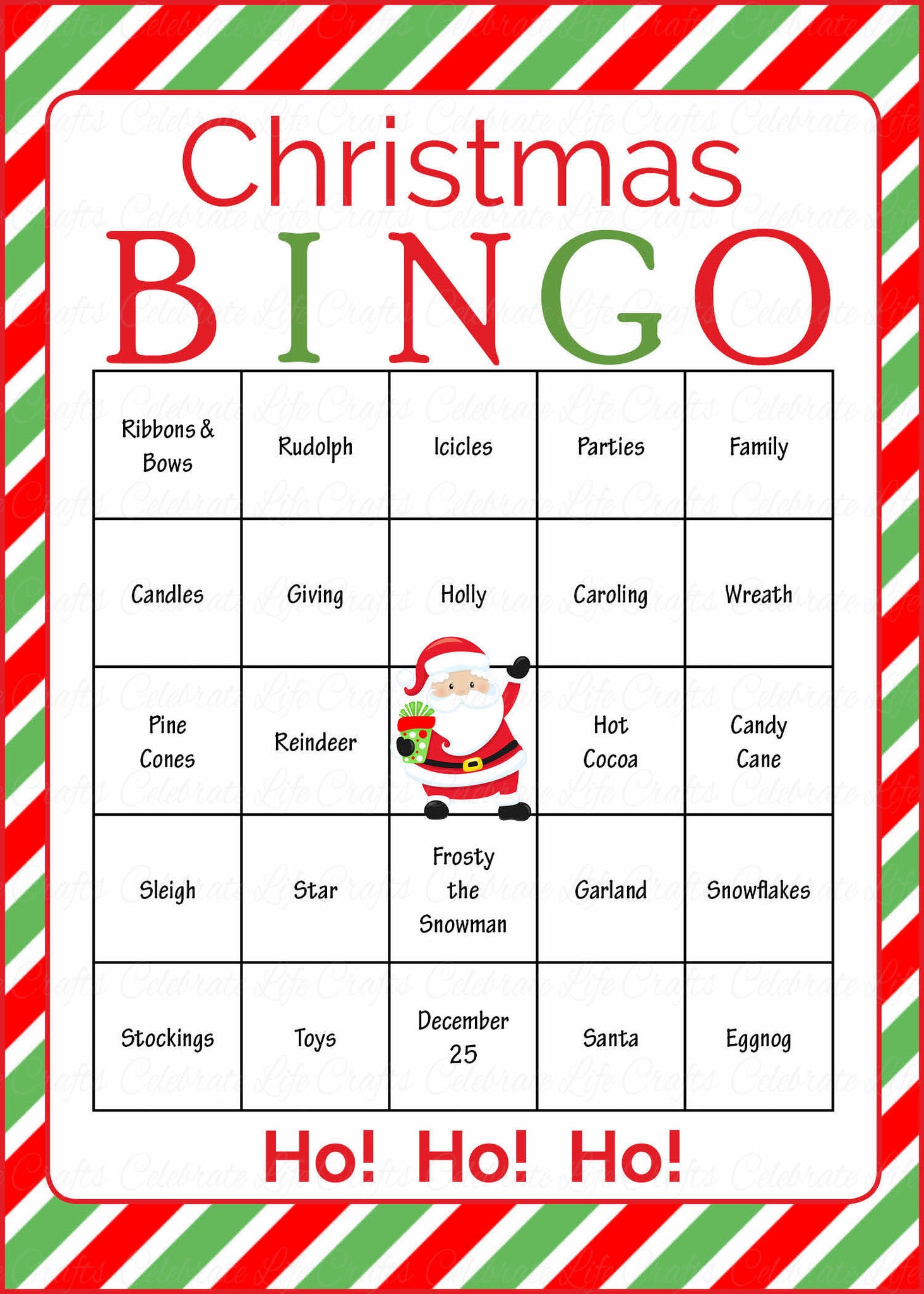 Free Printable Christmas Party Games