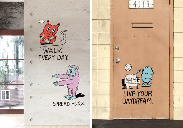 Welcome to Jeremyville! Fun & Inspiring wall decals with a message.