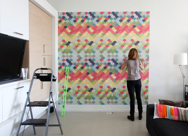 PATTERN WALL TILES ARE BACK. GET STICKY WITHOUT THE ICKY.