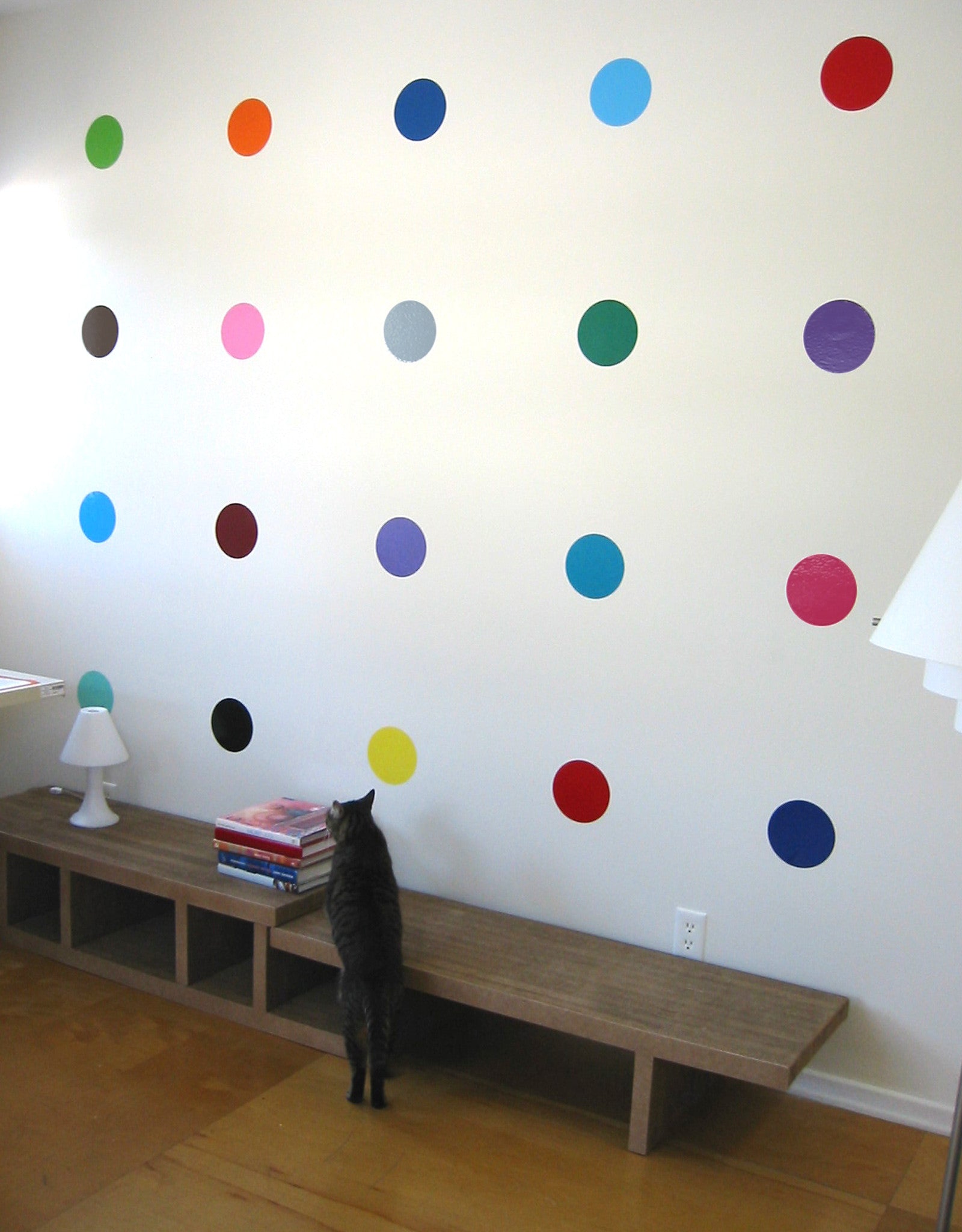 Colorful Polka Dot Wall | Blik Sweet 16