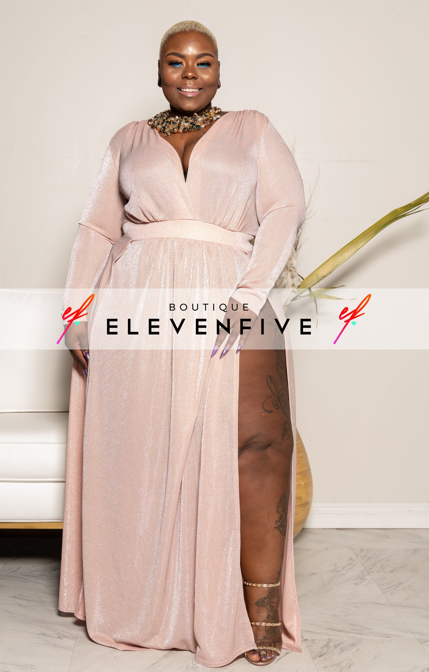 pink plus size maxi dresses