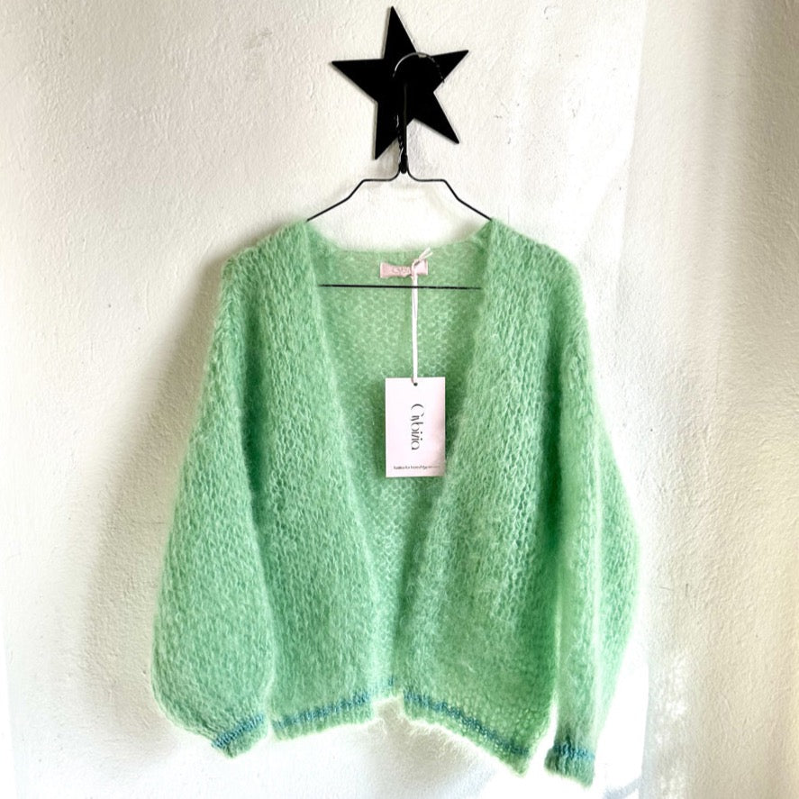 新作商品格安通販 melt the lady layered mohair cardigan | www.pro13