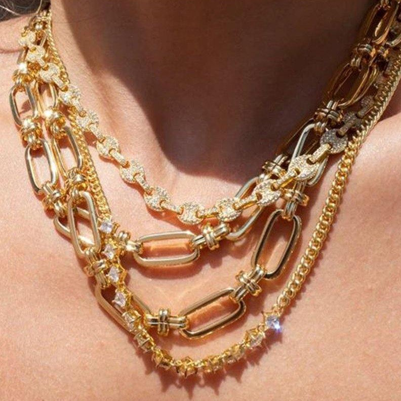 Vanessa Mooney - The Barbarella Necklace - Necklaces - Gold /