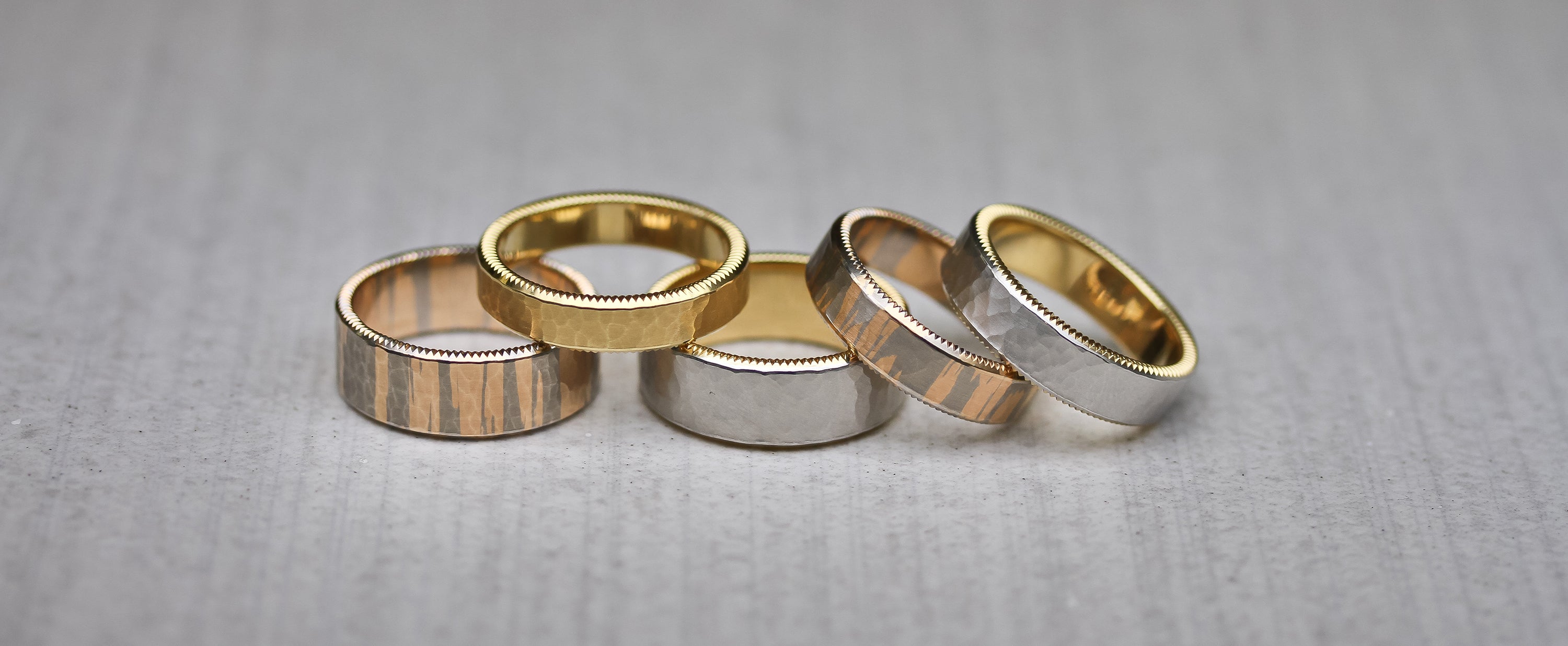 Per Amore Wedding Bands - Men's Rings – Harold Stevens