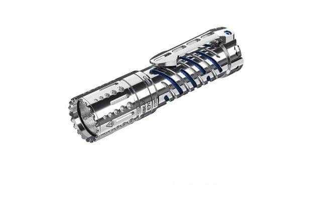 stainless steel flashlight