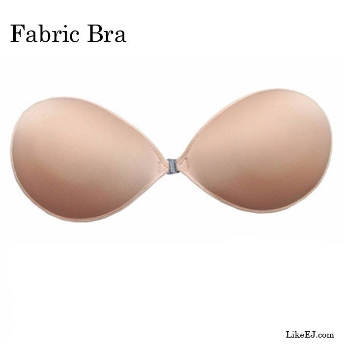fabric stick on bra
