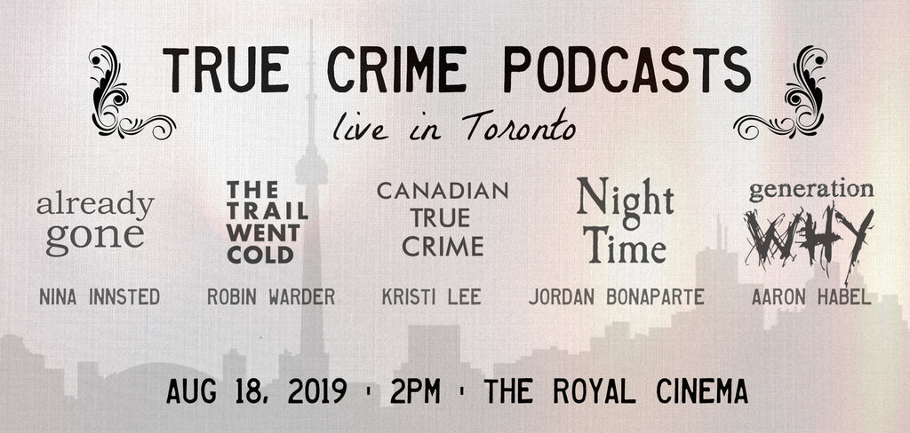 Live true Crime Podcast Event