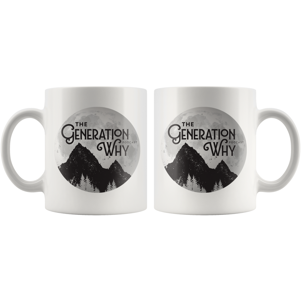 11oz White Ceramic Mug 3 designs  Generation Why Podcast