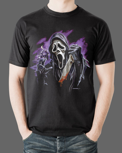 the ghost face north face t shirt