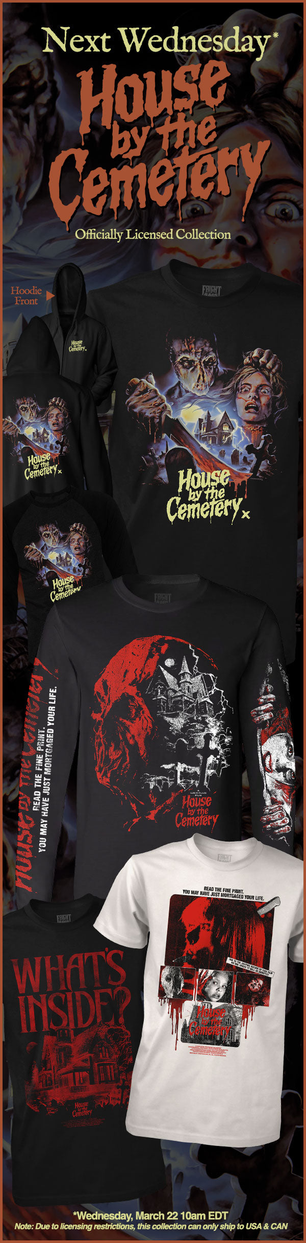 Officially Licensed House By The Cemetery Collection